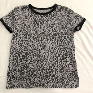 Cheetah print shirt